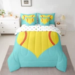 Feelyou Softball Bedding Set For Lover Heart Sports Theme. Fixed Price $80.90.