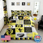 Castle Fairy Sports Softball Full Size Comforter Set Yellow Black Gray Bedding. Fixed Price $57.24.