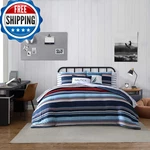 Nautica Queen Comforter Set Ultra Soft Reversible Bedding Matching Sham Bonus. Fixed Price $106.92.