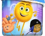 Emoji Movie Twin Full Reversible Comforter Sham 5 Piece Bedding Set Microfiber. Fixed Price $59.95.