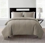 Vcny Home Nina Collection Comforter Soft & Cozy Bedding Set Ful/queen, Taupe. Fixed Price $49.99.