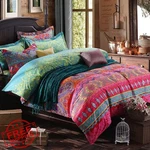 Bupird Boho Comforter Set Queen Yellow Orange Mandala 3 Pcs. Fixed Price $74.99.