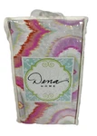 Dena Home Retreat Euro Sham Cotton Pinks Yellow Blue Multi Ikat. Fixed Price $29.00.