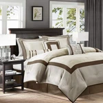 Madison Park Cozy Comforter Set-deluxe Hotel Collection, All Season Alterna, Cal. Fixed Price $133.99.