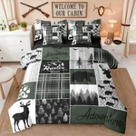 Erosebridal Bear Full Bedding Set 7 Pieces Rustic Deer COMFORTER1 Lotus. Fixed Price $92.61.