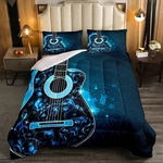 Feelyou Guitar Comforter Set Music Decor Bedding Kids Boys Gir.... Fixed Price $119.42.