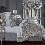 J. Queen New York Woodhaven Comforter Set, Powder Blue. Fixed Price $399.99.