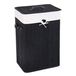 Rectangle Bamboo Hamper Laundry Basket Washing Cloth Bin Storage Bag Lid 3 Color. Fixed Price $79.69.