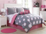 Vcny Home Twin Bag, 8-PIECE Bedding Set With Matching Sheets & Bed.... Fixed Price $74.85.