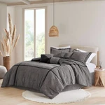Madison Park Dallas 7 Piece Comforter Set With Bed Skirt Pillow Shams Season. Fixed Price $139.99.