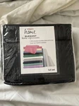 Elegant Home 100% Brushed Microfiber Soft&cozy Bedding Set Black Size Full. Fixed Price $25.90.