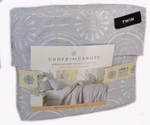 Under The Canopy Urban Edgefields Purple Thistle 2 Piece Twin Duvet Set Nwt Sham. Fixed Price $71.99.