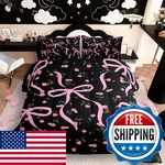 Feelyou Watercolor Comforter Set Full Size Cute Bowknot Bedding. Fixed Price $67.42.