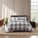 Eddie Bauer Cotton Comforter & Sham Sets (alder Plaid-grey Multi). Fixed Price $149.99.