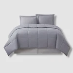 Truly Soft Everyday Gray Reversible Comforter Set Size Twin/twin Xl. Fixed Price $18.90.