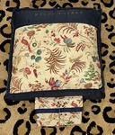 3-PC Ralph Lauren Maren Natural King Comforter Set Tropical Floral Bird. Fixed Price $439.95.