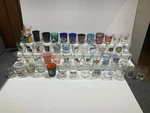 Vintage Shot Glasses: U Pick. Fixed Price $5.00.
