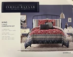 The Indigo Bazaar "marbella" 5PC Comforter Set - King. Fixed Price $90.00.