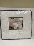 New White Peri Home Chenille Leopard Comfort Set Queen 3 Piece. Fixed Price $84.99.