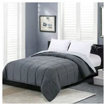 Homelike Moment Comforter Duvet Insert- Grey Twin, Dark Gray/light. Fixed Price $53.86.