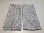 Tahari King Shams (2) 100% Cotton 36" X 19" Rn: 104905. Fixed Price $20.00.