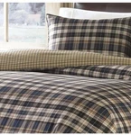 Duvet Cover And Sham Set Port Gamble Plaid (twin). Fixed Price $19.99.