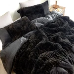 Badland Wolf - Coma Inducer Oversized Queen Comforter Black Night. Fixed Price $256.99.
