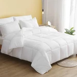 Dwr 100% Cotton Fabric Covered Down Alternative Comforter All-season Weight,.... Fixed Price $81.19.