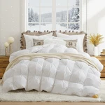 Puredown Hotel Fluffy Extra Warm 90% White Comforter 1000TC Cotton Shell. Fixed Price $499.99.