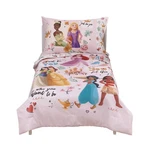 4PC Toddler Disney Princess Just You Bed Set - Pink. Fixed Price $17.99.