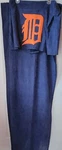 Sports Coverage Detroit Tigers Valance & Curtain Panels Blue W/orange Baseball. Fixed Price $50.00.