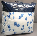 Ralph Lauren Comforter King Size Georgica White Blue Floral Cotton $430. Fixed Price $99.99.