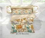 3D Industrial Piping Quilt Cover Set Duvet Bedding Pillowcases. Fixed Price $144.99.
