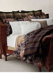 Ralph Lauren Elyse Eggplant Floral Woven Cotton Full/queen Comforter Nip. Fixed Price $229.99.