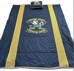 Notre Dame Fighting Irish Comforter W/o Pillow Ncaa Blue Locker Room Twin 90S. Fixed Price $99.00.