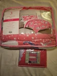 Sapphire Home Twin Comforter Set Sham, Decorative Pillow + Curtains Unicorn. Fixed Price $48.00.