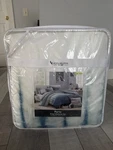 Koolaburra By Ugg Porto King Comforter Set Blue White Ombre 3PC Bedding New. Fixed Price $180.00.