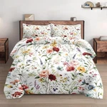 Size Comforter Set With Pillowcase Floral 2 Pcs Bedding Twin Wildflower. Fixed Price $59.20.