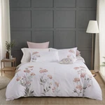 Melange Home Full/queen Duvet Cover Set 100% Cotton White Floral Hydrangea 3PC. Fixed Price $38.00.
