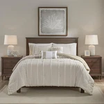 Harbor House Cotton Comforter Set - Trendy Tufted Textured Design, All Season Do. Fixed Price $115.00.