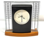 Bulova Frank Lloyd Wright Mantel Clock Glasner House. Fixed Price $65.00.