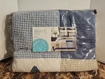 Nip Martha Stewart Reversible Daily Catch 100% Cotton Twin Quilt - 68" X 86". Fixed Price $59.99.