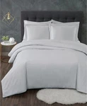 Truly Calm Antimicrobial 3-PIECE Duvet Cover Set, Full/queen, Gray. Fixed Price $35.99.