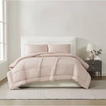 Christian Siriano 3PC Full/queen Cotton Sateen Comforter Set Blush. Fixed Price $29.99.