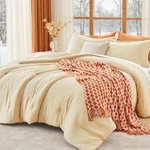 Muxhomo Queen Comforter Set All Season Ultra Soft Down Alternative Bedding 3 Pie. Fixed Price $46.86.