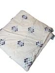 Pottery Barn Teen Queen Comforter White Boho Tassel Polka Dot Quilted Bedding. Fixed Price $80.63.