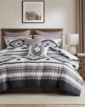 Woolrich Full Comforter Set, Southwestern Aztec 8 Piece Bed In Bag, Peached. Fixed Price $270.99.