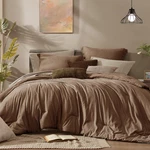 Monbix King Size Comforter Set, Brown Bedding Reversible, Comfo.... Fixed Price $121.39.