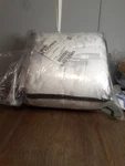 Deny Designs Amy Sia Crackel Batik Pale Gray Comforter Set Queen. Fixed Price $27.99.