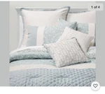 Sunham Home Fashions 8 Piece Brighton Comforter Set Queen Teal White. Fixed Price $69.99.